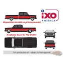(Preorder) Chevrolet Scottsdale C20 Crew Cab 1979 - Noir et rouge bicolore - Mijo Exclusive - IXO Models - 1:64 - IAPR1015