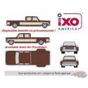 (Preorder) 1979 Chevrolet Scottsdale C20 Crew Cab - Dually Lowered - Brown & Tan - Mijo Exclusif - IXO Models - 1:64 - IAPR1014