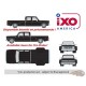 1979 Chevrolet Scottsdale C20 Crew Cab - Dually Lowered - Black - Mijo Exclusif - IXO Models - 1:64 - IAPR1013