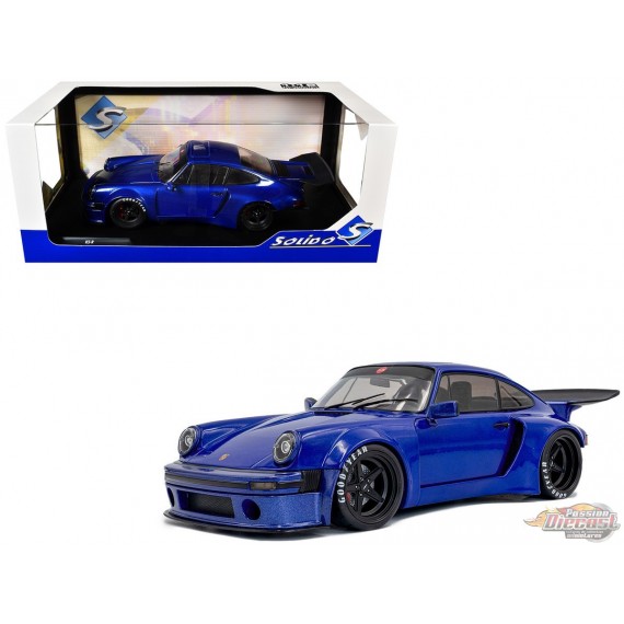 Porsche 911 KS-R 2024 Bleu foncé - Solido - 1/18 - S1810503 - Passion Diecast 
