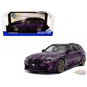 BMW M3 Touring Performance 2024 Violet - Solido - 1/18 - S1813701