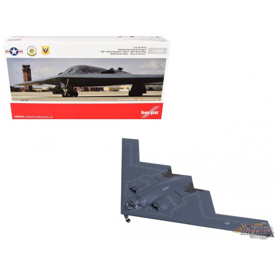 USAF Northrop Grumman B-2A Spirit 393rd Bomb SQN Spirit Of America / Herpa Wings / 1:200 HE573795