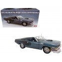(Free shipping) Plymouth HEMI Cuda Cabriolet 1971 en gris Winchester  - ACME - 1/18 - A1806130