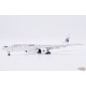 Qatar Airways Boeing 777-300ER "All White" / A7-BOC /  JC Wings / 1:400 / XX40679