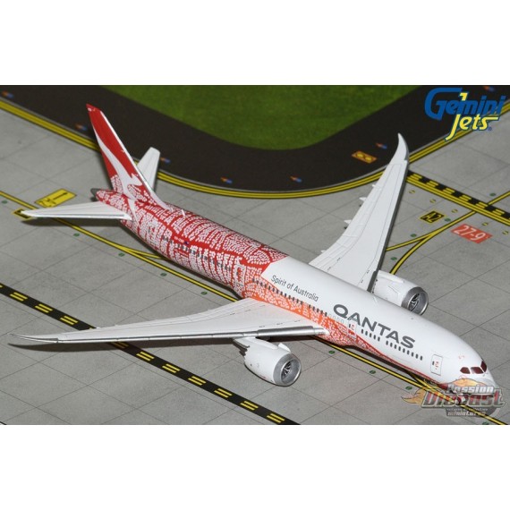 Qantas Boeing 787-9 Dreamliner "Yam Dreaming" / VH-ZND / Gemini Jets / 1:400 / GJQFA2385 GJ2385