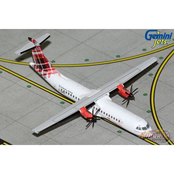 Loganair ATR72-600 "Clan MacEwen - Red Livery" / G-LMTE / Gemini Jets / 1:400 / GJLOG2308 GJ2308
