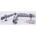 (Web only) Air passenger Bridge for narrow-body aircraft transparent / 2 per set / JC Wings / 1:400 / LH4389