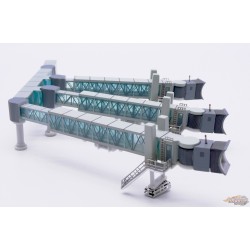 (Preorder) (Web only) Air passenger Bridge for A380 Green -1 per set / JC Wings / 1:400 / LH4393
