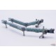 Air passenger Bridge for narrow-body aircraft Green / 2 per set / JC Wings / 1:400 / LH4392