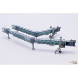 Air passenger Bridge for narrow-body aircraft Green / 2 per set / JC Wings / 1:400 / LH4392