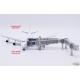 Air passenger Bridge for wide-body aircraft transparent / 1 per set / JC Wings / 1:400 / LH4387