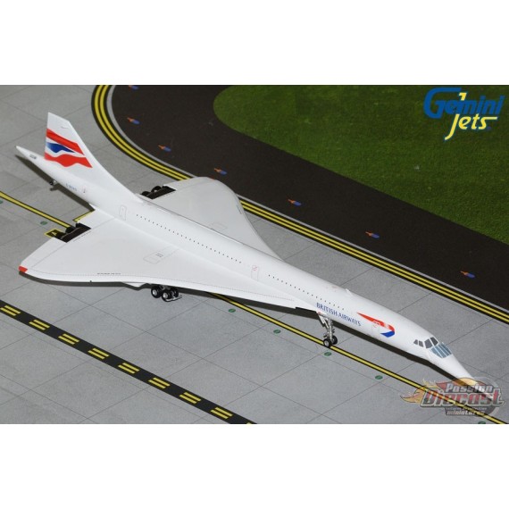 British Airways Aérospatiale Concorde / G-BOAD / Gemini Jets / 1:200 / G2BAW1484