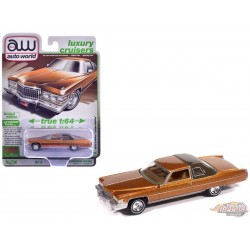 1976 Cadillac Coupe de Ville Amberlite Firemist - 2026 Premium Release 1 Version A - Auto World - 1/64 - AW64532 A A