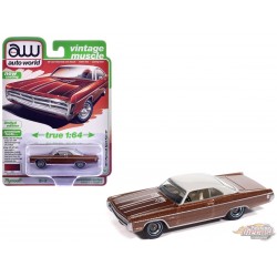 1971 Plymouth Sport Fury GT Autumn Bronze Poly - 2026 Premium Release 1 Version B - Auto World - 1/64 - AW64532 AWSP211 B