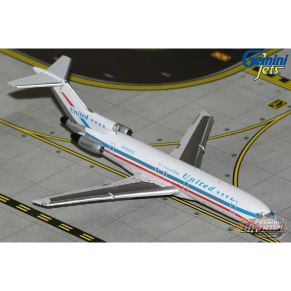 United Airlines Boeing 727-200 "Friendship" / N7620U / Gemini 1:400 - GJUAL2352