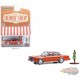 1983 Dodge Diplomat with woman in dress - The Hobby Shop Series 15 - 1/64 Greenlight - 97150 C Passion Diecast