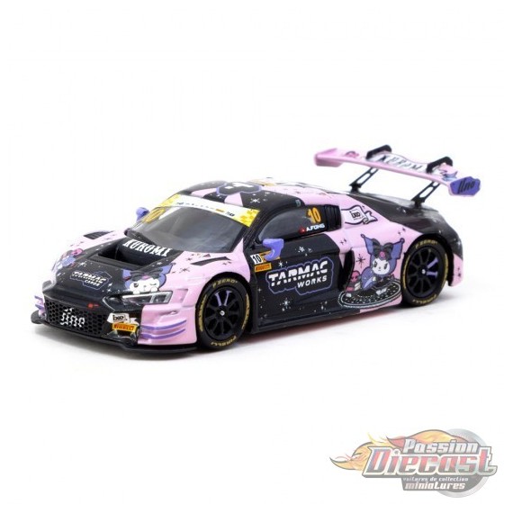 Audi R8 LMS GT3 evo II Kuromi - Uno Racing Macau GT Cup - Tarmac Works - 1/64 - T64-043-24MGP10 Passion Diecast