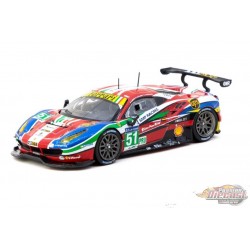 Ferrari 488 GTE 24h of Le Mans 2016 No.51 - Tarmac Works - 1/64 - T64-071-16WEC51 Passion Diecast