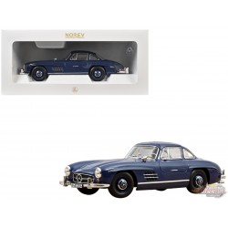 Mercedes-Benz 300 SL 1954 Blue - Norev - 1:18 - 183852 - Passion Diecast