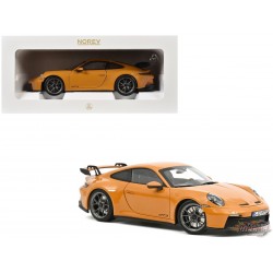Porsche 911 GT3 2021 Jaune Bahama - Norev 1:18 - 187387 - Passion Diecast