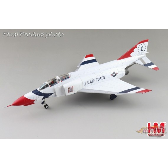 McDonnell Douglas F-4E Phantom II / USAF Thunderbirds, no. 1, 1973 / Hobby Master 1:72  HA19083