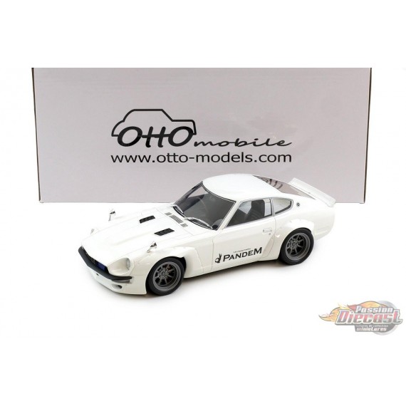 Pandem Nissan Fairlady Z Coupé 2015 blanc - OTTO - 1/18 - OT1167 - Passion Diecast 