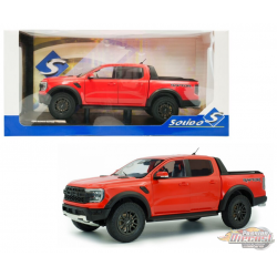 Ford Ranger Raptor 2024 Orange - Solido - 1/18 - S1813901 - Passion Diecast 