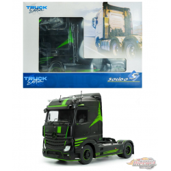 Mercedes Actros R5 2021 Noir - Solido - 1/24 - S2400204 - Passion Diecast 