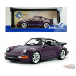 Porsche 964 Turbo 1990 Violet - Solido - 1/18 - S1803412 - Passion Diecast 