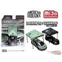 (Preorder) Ensemble de tente DarwinPro x Teckwrap - American Diorama 1/64 - AD-2452