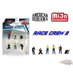 Figures Set Race Crew II - American Diorama - 1/64 - AD-2438 Passion Diecast