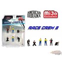 (Preorder) Figures Set Race Crew II - American Diorama - 1/64 - AD-2438