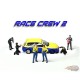 Ensemble de figurines Race Crew II - American Diorama 1/64 - AD-2438 Passion Diecast
