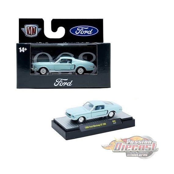 1968 Ford Mustang GT 390 - Detroit-Muscle Release 95 - M2 Machine - 1:64 - 32600-95 A Passion Diecast