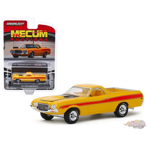 1972 Ford Ranchero GT   Mecum Auctions Series 4, 1-64 greenlight 37190 D  Passion Diecast