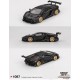 LB-WORKS Lamborghini Aventador Limited Edition - Matte Black - Mini GT - 1:64 - MGT01087 Passion Diecast