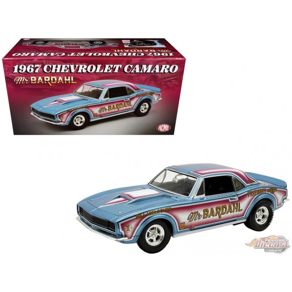 1967 Chevrolet Camaro Drag Mr. Bardahl - Édition limitée  - ACME - 1/18 - A1805735