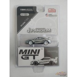 CHASE CAR Pandem Toyota GR Supra V1.0 Blanche -  MINI GT 1:64 - Mijo Exclusive - MGT00180GR -  Passion Diecast 