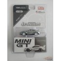 CHASE CAR Pandem Toyota GR Supra V1.0 Blanche -  MINI GT 1:64 - Mijo Exclusive - MGT00180GR