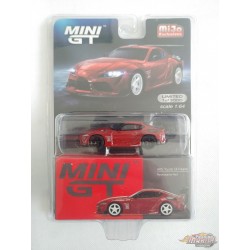 CHASE CAR Mini GT - 1:64 - HKS Toyota GR Supra Renaissance Rouge - Mijo Exclusives USA - MGT00265GR