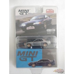 CHASE CAR Mini GT - 1:64 - Nissan Skyline GT-R R-32 NISMO S-Tune Bleu - Mijo Exclusives USA - MGT00326GR  Passion Diecast