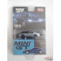 CHASE CAR Toyota Supra Blue Pearl Metalic -  MINI GT 1:64 - Mijo Exclusive - MGT00211GR