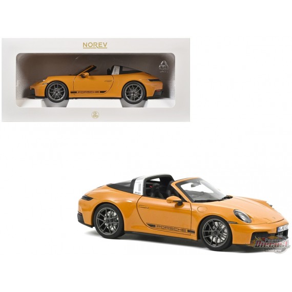 Porsche 911 Targa 4 GTS 2025 Jaune Bahama - Norev 1:18 - 187190 - Passion Diecast