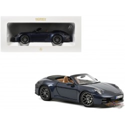 Porsche 911 Carrera Cabriolet 2025 Bleu - Norev 1:18 - 187180 - Passion Diecast