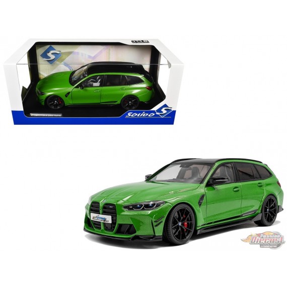 BMW M3 Touring Performance 2024 Green - Solido - 1/18 - S1813703 - Passion Diecast 