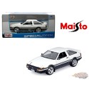 Toyota Sprinter Trueno AE86 - Blanc/Noir - Maisto 1/24 - 32916 WH