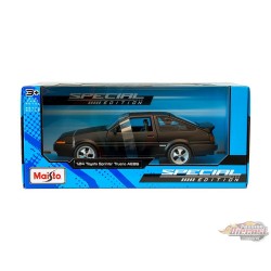 Toyota Sprinter Trueno AE86 - Matte Black - Maisto 1/24 - 32916 MBK