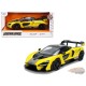  McLaren Senna 8-PAS Racing - Yellow Metallic with Black Top - Hyper-Spec -  Jada  1/24 - 36484 Passion diecast