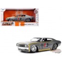 Chevrolet Chevelle SS 1971 Hurst - Gris métallisé et bandes dorées - Bigtime Muscle -  Jada 1/24 - 36588