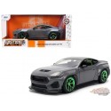 2024 Ford Mustang RTR Gray with Green Wheels - Bigtime Muscle - Jada 1/24 - 36593